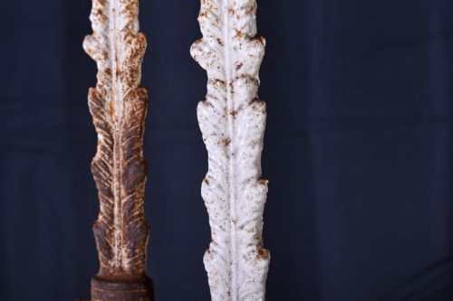 PAIR OF CAST IRON DOOR PORTERS - ADDITIONAL PHOTO 2