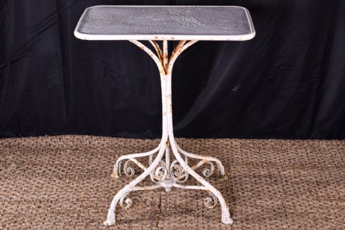 french arras garden table - CATEGORY: ANTIQUE TABLES - DATED VICTORIAN