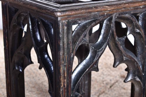 OAK GOTHIC STICK STAND - ADDITIONAL PHOTO 1