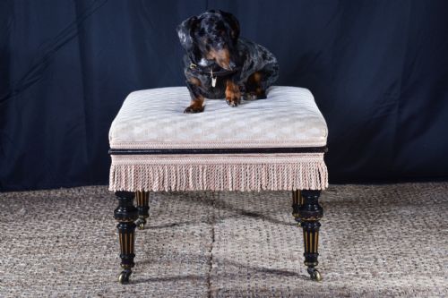 A LAMB OF MANCHESTER FOOTSTOOL - ADDITIONAL PHOTO 3
