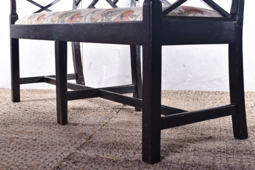 EBONISED COCKPEN BENCH - ADDITIONAL PHOTO 3