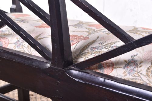 EBONISED COCKPEN BENCH - ADDITIONAL PHOTO 7