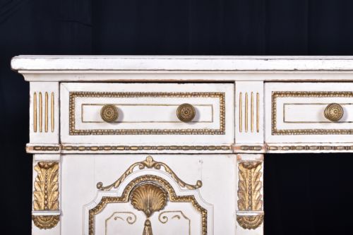 BERTRAM SON PAINTED PEDESTAL DESK - ADDITIONAL PHOTO 1
