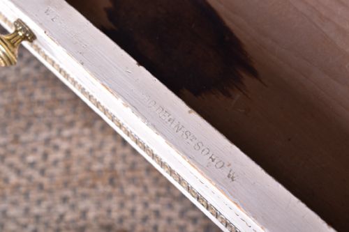 BERTRAM SON PAINTED PEDESTAL DESK - ADDITIONAL PHOTO 3