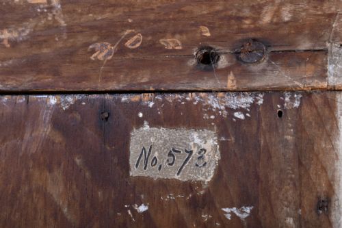 BERTRAM SON PAINTED PEDESTAL DESK - ADDITIONAL PHOTO 9