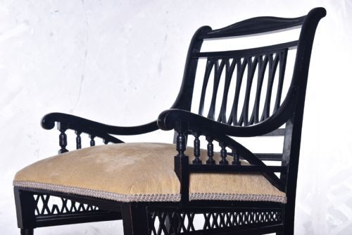 AESTHETIC MOVEMENT ARMCHAIR - ADDITIONAL PHOTO 2