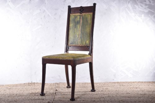gothic side chair - CATEGORY: ANTIQUE CHAIRS - DATED VICTORIAN