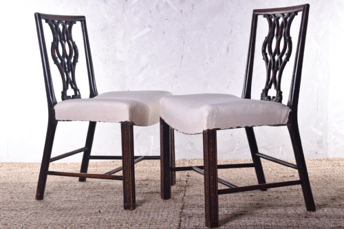 A SET OF FOUR SCOTTISH COCKPEN DINING CHAIRS - ADDITIONAL PHOTO 3