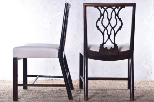 A SET OF FOUR SCOTTISH COCKPEN DINING CHAIRS - ADDITIONAL PHOTO 5