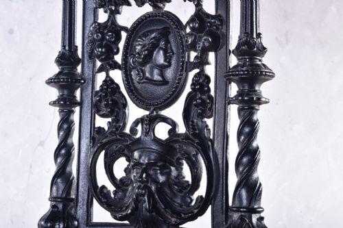 NAPOLEON III CAST IRON CHAIR - ADDITIONAL PHOTO 5