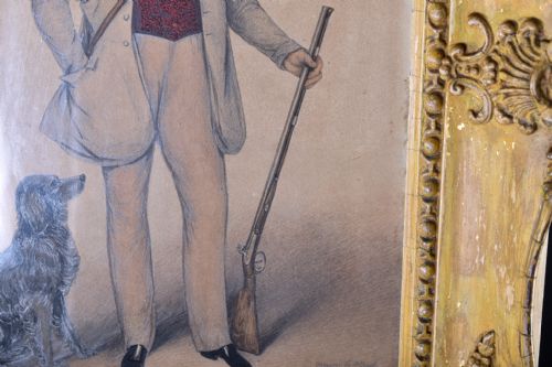 ALBIN ROBERTS BURT PORTRAIT OF AN ENGLISH GENTLEMAN - ADDITIONAL PHOTO 3