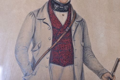 ALBIN ROBERTS BURT PORTRAIT OF AN ENGLISH GENTLEMAN - ADDITIONAL PHOTO 6