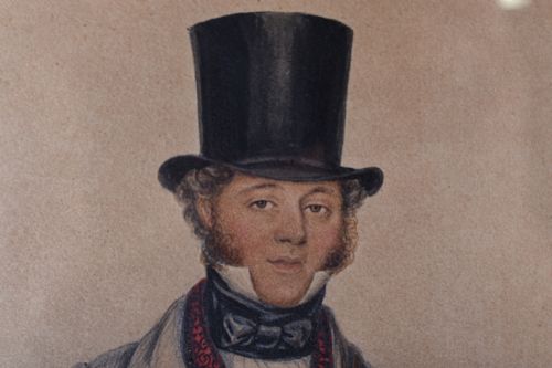 ALBIN ROBERTS BURT PORTRAIT OF AN ENGLISH GENTLEMAN - ADDITIONAL PHOTO 7