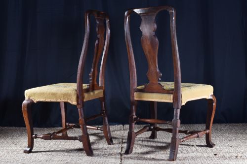 PAIR OF GEORGE I SIDE CHAIRS - ADDITIONAL PHOTO 4
