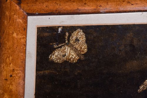 EMBROIDERED EGRET SCENE - ADDITIONAL PHOTO 6