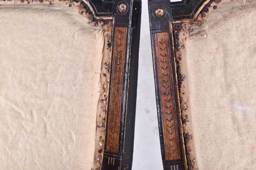 PAIR OF AESTHETIC MOVEMENT SIDE CHAIRS - ADDITIONAL PHOTO 1