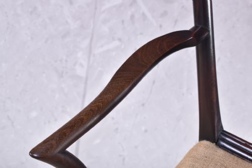 SCOTTISH GEORGE III MAHOGANY ARMCHAIR - ADDITIONAL PHOTO 5