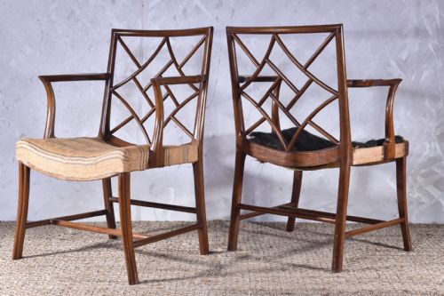 A PAIR OF COCKPEN OPEN ARMCHAIRS - ADDITIONAL PHOTO 2