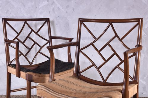 A PAIR OF COCKPEN OPEN ARMCHAIRS - ADDITIONAL PHOTO 3