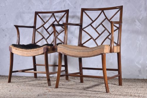 A PAIR OF COCKPEN OPEN ARMCHAIRS - ADDITIONAL PHOTO 6