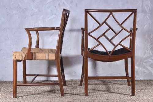 A PAIR OF COCKPEN OPEN ARMCHAIRS - ADDITIONAL PHOTO 7