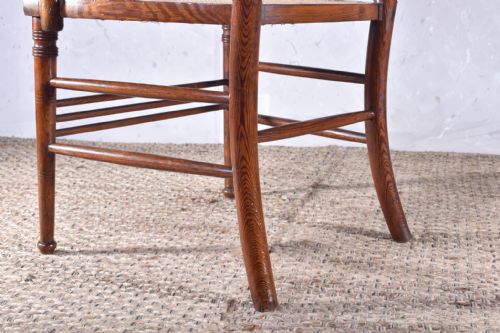 AESTHETIC MOVEMENT OPEN ARMCHAIR - ADDITIONAL PHOTO 2