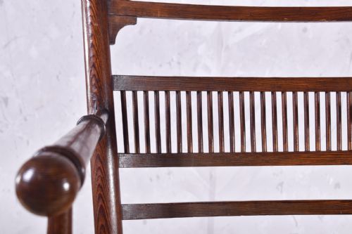 AESTHETIC MOVEMENT OPEN ARMCHAIR - ADDITIONAL PHOTO 3
