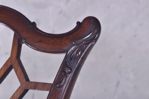 CHINESE MANWARING STYLE OPEN ARMCHAIR - ADDITIONAL PHOTO 6