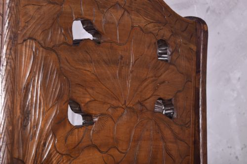 CARVED JAPANESE ARMCHAIR FOR LIBERTYS - ADDITIONAL PHOTO 1