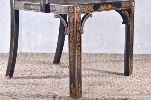 CHINESE CHIPPENDALE STYLE CHINOISERIE ARMCHAIR - ADDITIONAL PHOTO 1
