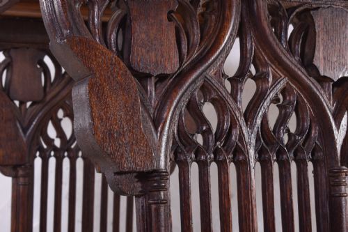 GOTHIC REVIVAL CENTRE TABLE - ADDITIONAL PHOTO 1