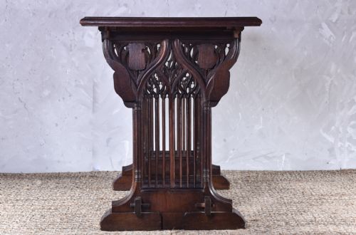 GOTHIC REVIVAL CENTRE TABLE - ADDITIONAL PHOTO 2