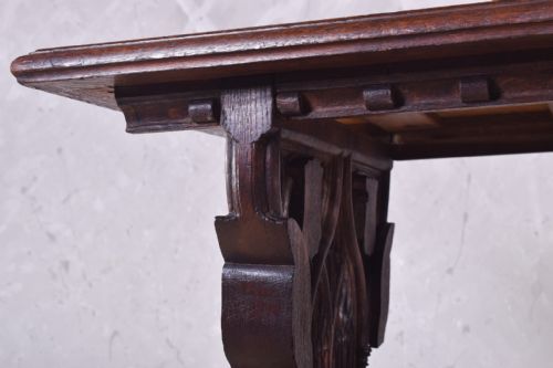 GOTHIC REVIVAL CENTRE TABLE - ADDITIONAL PHOTO 6