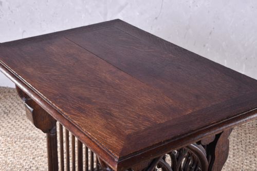 GOTHIC REVIVAL CENTRE TABLE - ADDITIONAL PHOTO 7