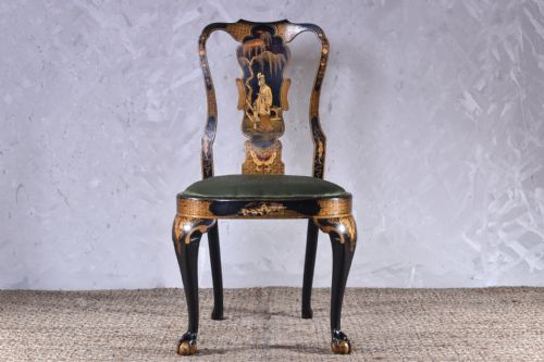 chinoiserie side chair - CATEGORY: ANTIQUE CHAIRS - DATED 1920