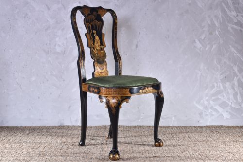 CHINOISERIE SIDE CHAIR - ADDITIONAL PHOTO 2
