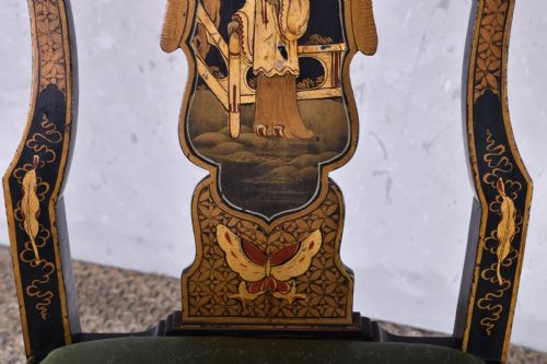 CHINOISERIE SIDE CHAIR - ADDITIONAL PHOTO 3