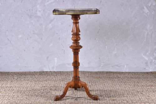 OLIVE WOOD SIDE TABLE - ADDITIONAL PHOTO 2