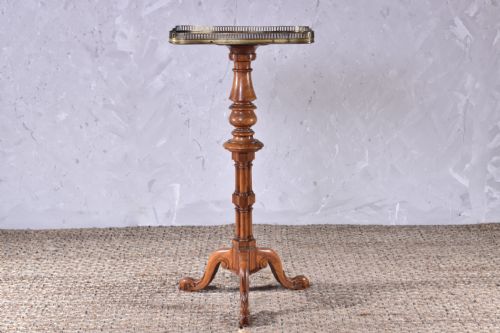 OLIVE WOOD SIDE TABLE - ADDITIONAL PHOTO 4