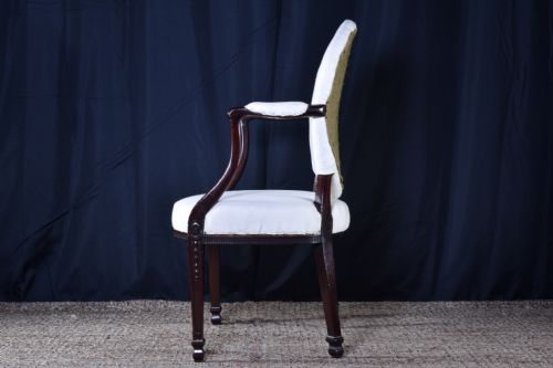 GEORGE III OPEN ARMCHAIR - ADDITIONAL PHOTO 1