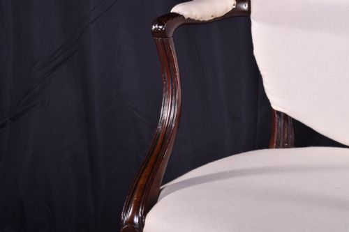 GEORGE III OPEN ARMCHAIR - ADDITIONAL PHOTO 3
