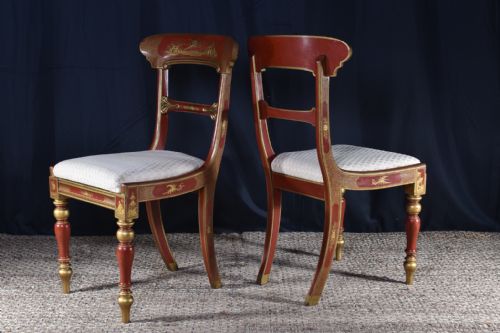 PAIR OF CHINOISERIE CHAIRS - ADDITIONAL PHOTO 2