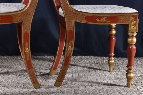 PAIR OF CHINOISERIE CHAIRS - ADDITIONAL PHOTO 3