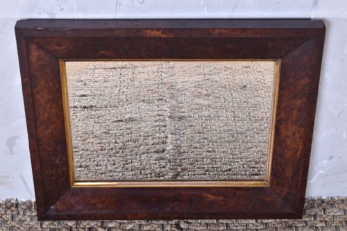 BURR YEW WOOD MIRROR - ADDITIONAL PHOTO 2