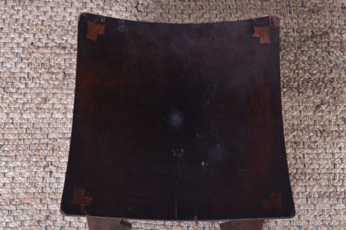 THEBES STYLE POKERWORK STOOL - ADDITIONAL PHOTO 3