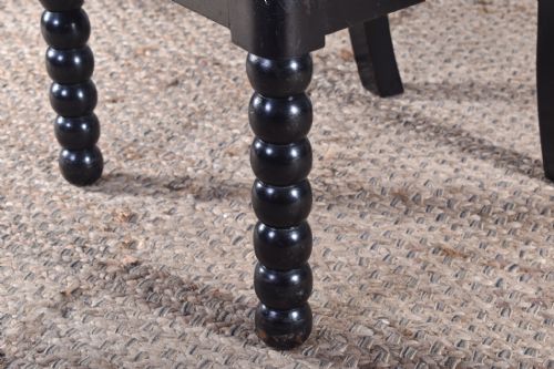 EBONISED BOBBIN CHAIR - ADDITIONAL PHOTO 1