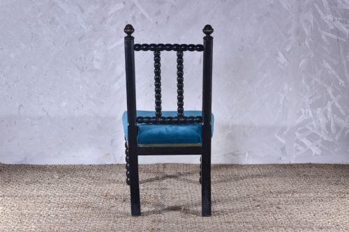 EBONISED BOBBIN CHAIR - ADDITIONAL PHOTO 6
