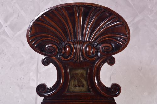 GILLOWS SHELLBACK HALL CHAIR - ADDITIONAL PHOTO 1