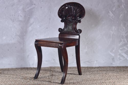 GILLOWS SHELLBACK HALL CHAIR - ADDITIONAL PHOTO 2