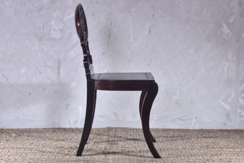 GILLOWS SHELLBACK HALL CHAIR - ADDITIONAL PHOTO 5
